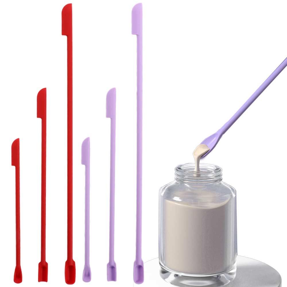 Cosmetic Kitchen Accessories Makeup Brushes Deep Bottle Scraper Cosmetics Spoon Silicone Spatula