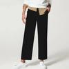 2024 Fashion High Waist Straight Womens Pants Spring/Summer Streetwear Office Lady Casual Pocket Loose Trousers 30265