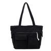 Simple Japanese Corduroy Tote Bag Large Capacity Commuting All-matching Student Handbag New