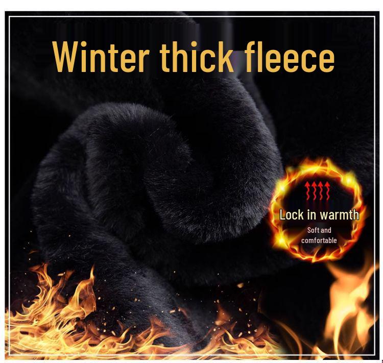 Fleece-Lined Autumn/Winter Jacket for Elderly Women