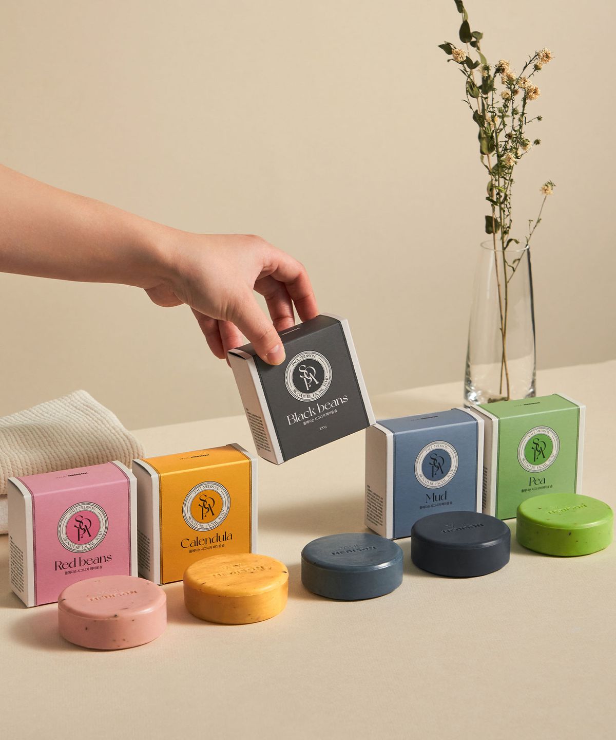 4 Signature Soaps 100g (Select 2 out of 5 types) 2 Signature Soap Peas