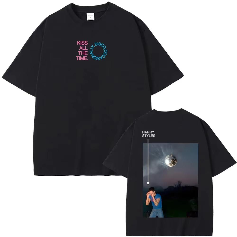 2026 Harry Styles New Album Time To Kiss Wild Dance Music Print Tshirt Unisex Quality Fan Gift Fun Casual Style S