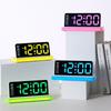 Large Screen LED Electronic Clock Adjustable Brightness Table Clock Digital Alarm Clock  Home Use