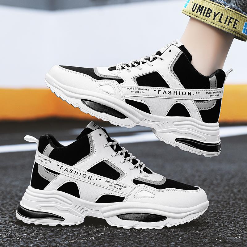 New Men's Autumn And Winter Fashion Casual Sports Running Shoes Boys Students Trending Male Leisure Comfortable Breathable Sneakers Big Size39-50