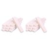 Acoustic Guitar Blank Bone Nut Saddles Unslotted Buffalo Bone Bridge Nuts for Guitar Banjo Ukulele Instrument Parts Replacement