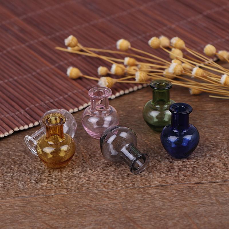 Casă de păpuși de tip multiplu de culori practice, mini mobilă, model, accesorii, vază de sticlă