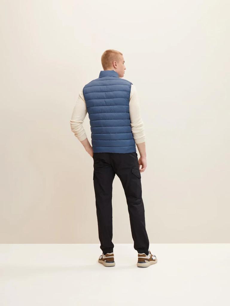 Winter Jacket Tom Tailor Quilted Waistcoat (1031473) Porcelain Blue