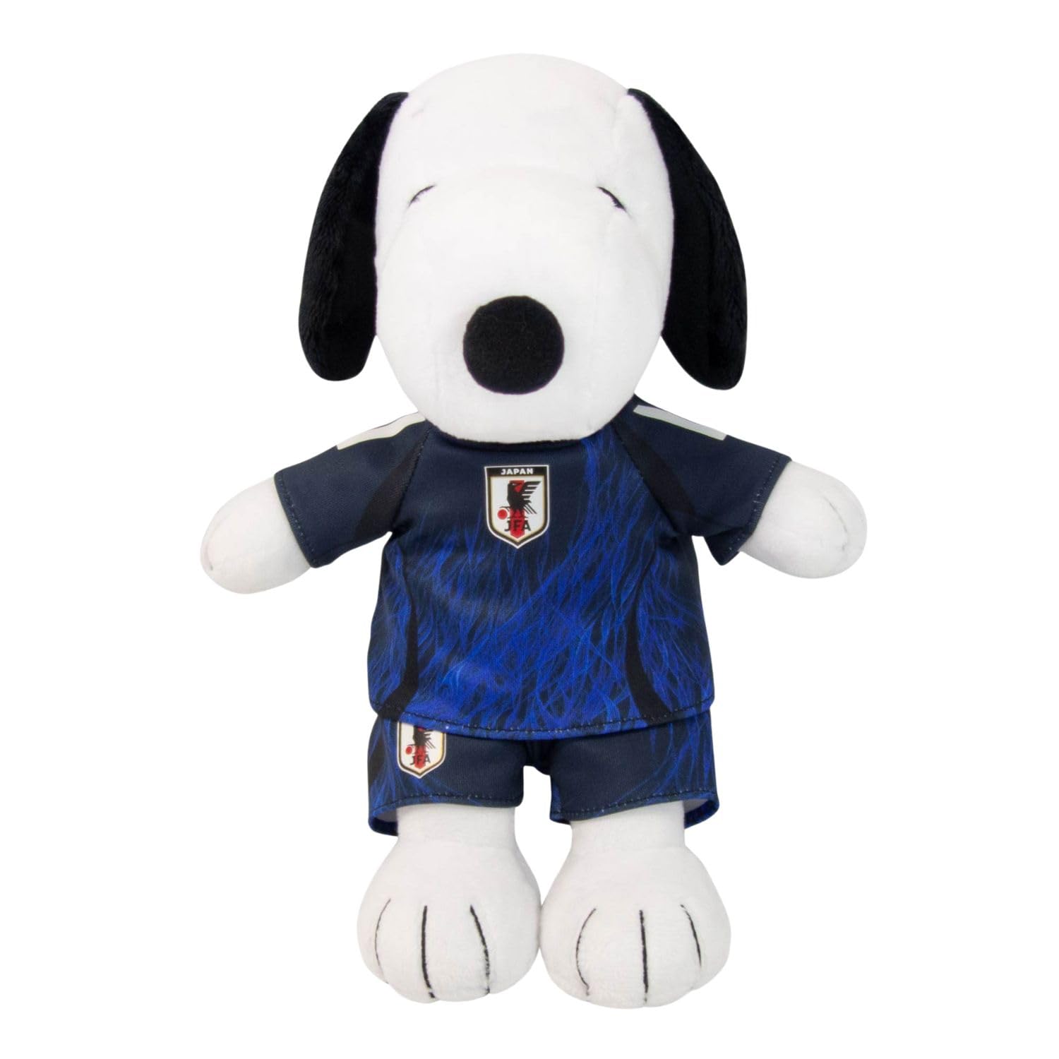 

Yoshitoku Snoopy Plush Toy Japan National Soccer Team 182320 Ver.