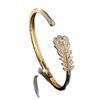 European and American Fashionable Luxury Feather Stone Women's Bracelet Classic Elegant Bracelet