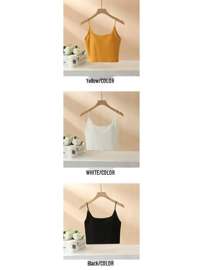 Maiou Camisolă Căptușit pentru Femei Spicy Girl Top Scurt Sexy de Vară