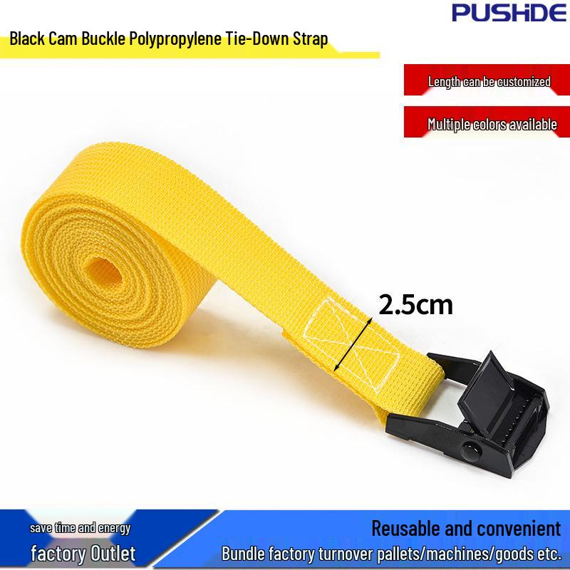 Zinc Alloy Cam Buckle Polypropylene Strap for Cargo Tie-Down