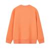 FILA Heritage Fashion Simple Classic Basic Casual Comfortable Versatile Knit Crewneck Sweatshirt Men sweatshirt Bright-Orange F11M618202FOR