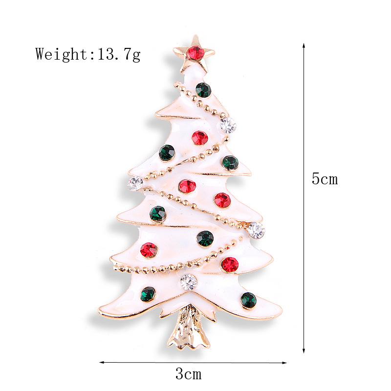 

Модная рождественская брошь Рождественская елка Обувь Старик Лось Венок Снежинка Колокольчик Булавка Женская