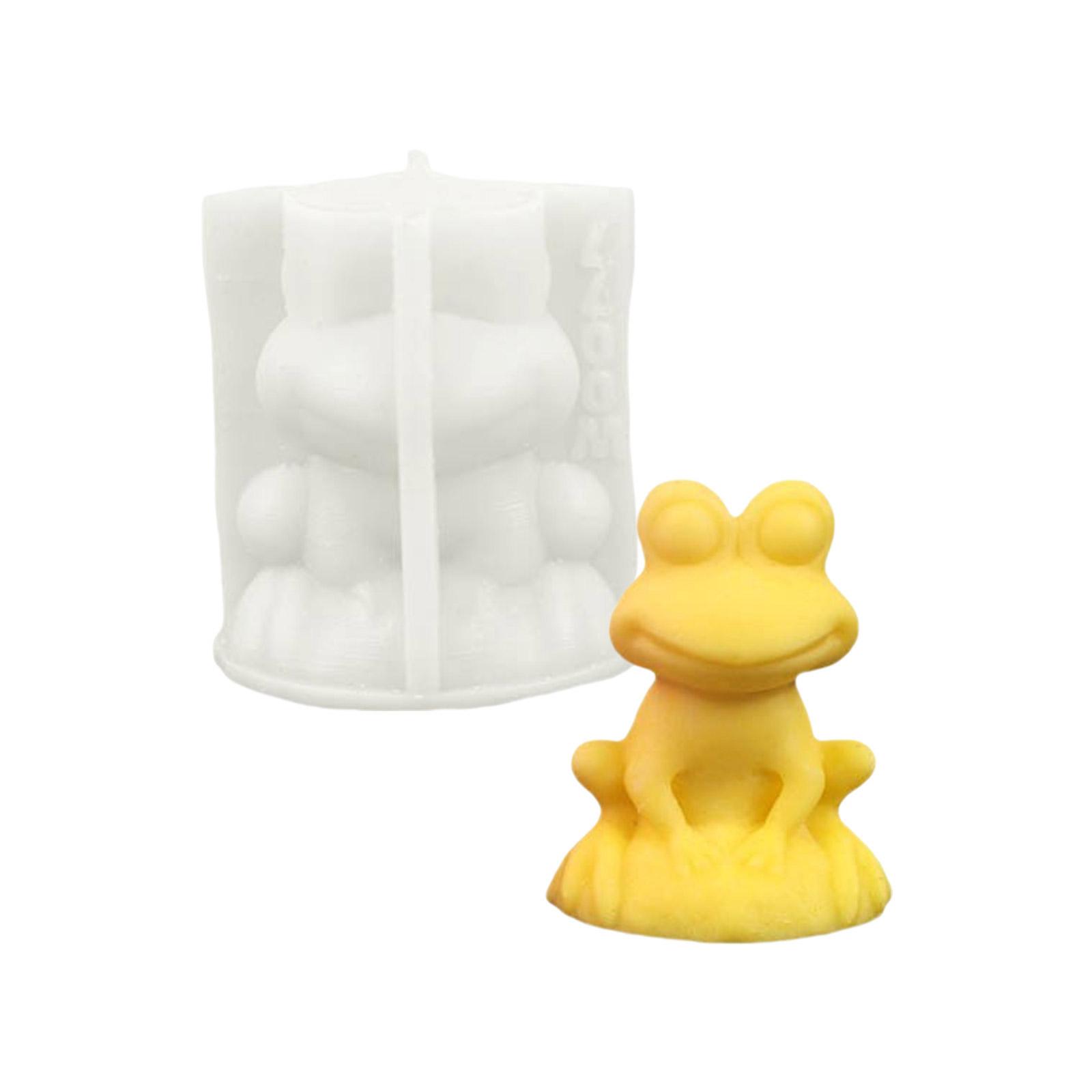 

3D Формы для свечей в виде лягушек, Силиконовые формы для глины и животных, Формы для литья смолы, Материалы для рукоделия для изготовления свечей, Украшение для дома B