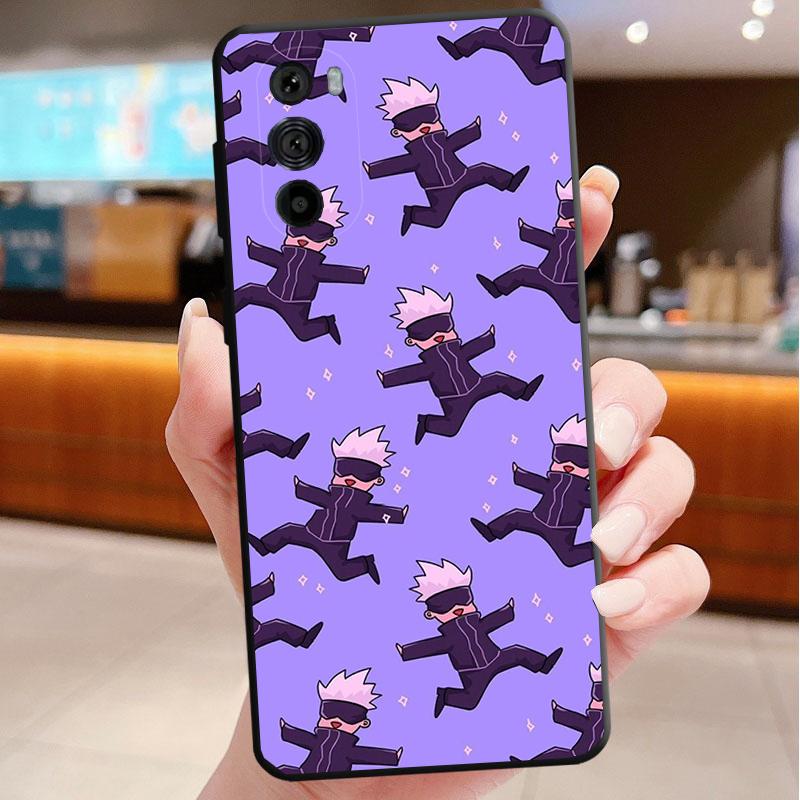 

Gojo Satoru Phone Case For Motorola Edge 50 40 Pro 60 50 40 30 Ultra Neo Fusion Moto G85 G72 G53 G54 G84 G13 G32 Moto G32