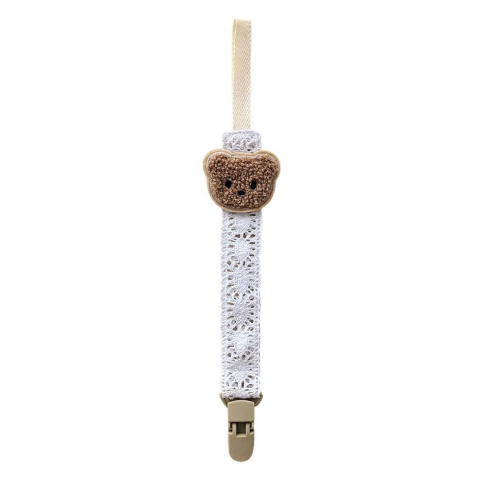 Catena Porta-ciuccio Orsetto Carino Cartone Animato Portatile Anti-caduta Porta-ciuccio Bambino