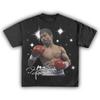 Unisexny Pacquiao Retro Boxlegende T-Shirt Unisex Sportlich Inspiriertes Grafik-Print Lässiges Kurzarm Baumwolle Streetwear T-Shirts Tops