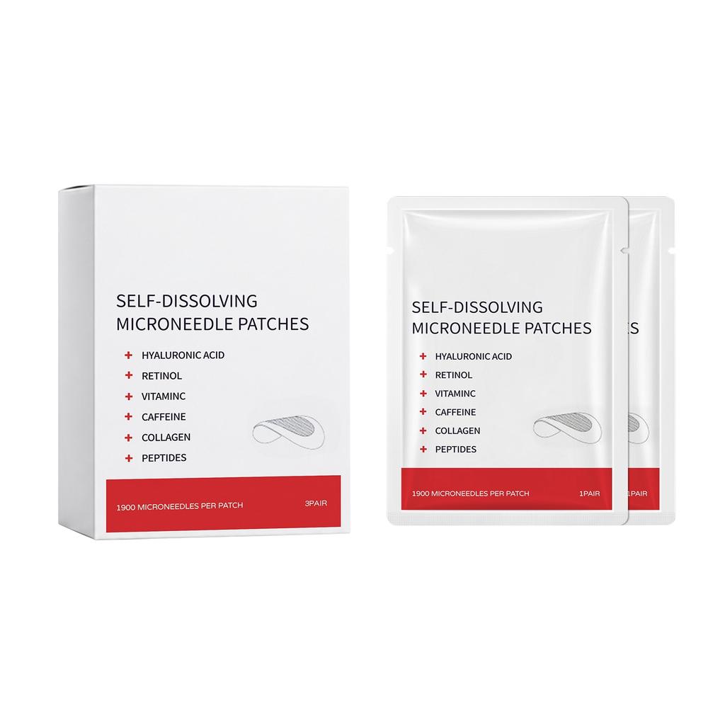 Patchs Oculaires à Microneedles pour Cernes et Poches - Eye Hydrogel pour