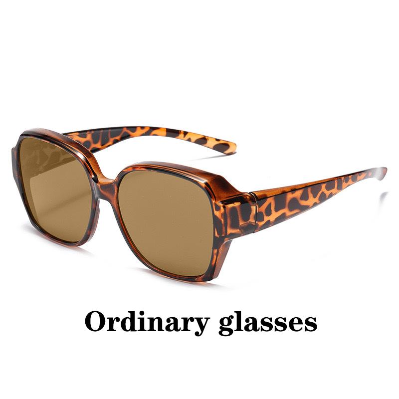 Fashion Round Polarized Sunglasses Cover Over Myopia Prescription Glasses Portable Men Women Vintage Fishing Driving Eyewear