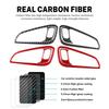 Autocolant Real Fibra de Carbon Moale Pentru Ford Focus SE RS ST Ecoboost 2015 2016 2017 2018 LHD RHD Panou Ornament Mânere Interioare Uși Mașină