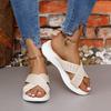 Summer Sandals Sporty Style Comfortable and Breathable Shoes Fei-woven Large-sized Flip-flops