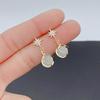 Ball Dangle Earrings Elegant Crystal Star Drop Earrings for Women Girls Wedding Party Festival Gift Jewelry