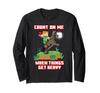 Minecraft Alex Count On Me When Things Get Heavy Poster Long Sleeve T-Shirt
