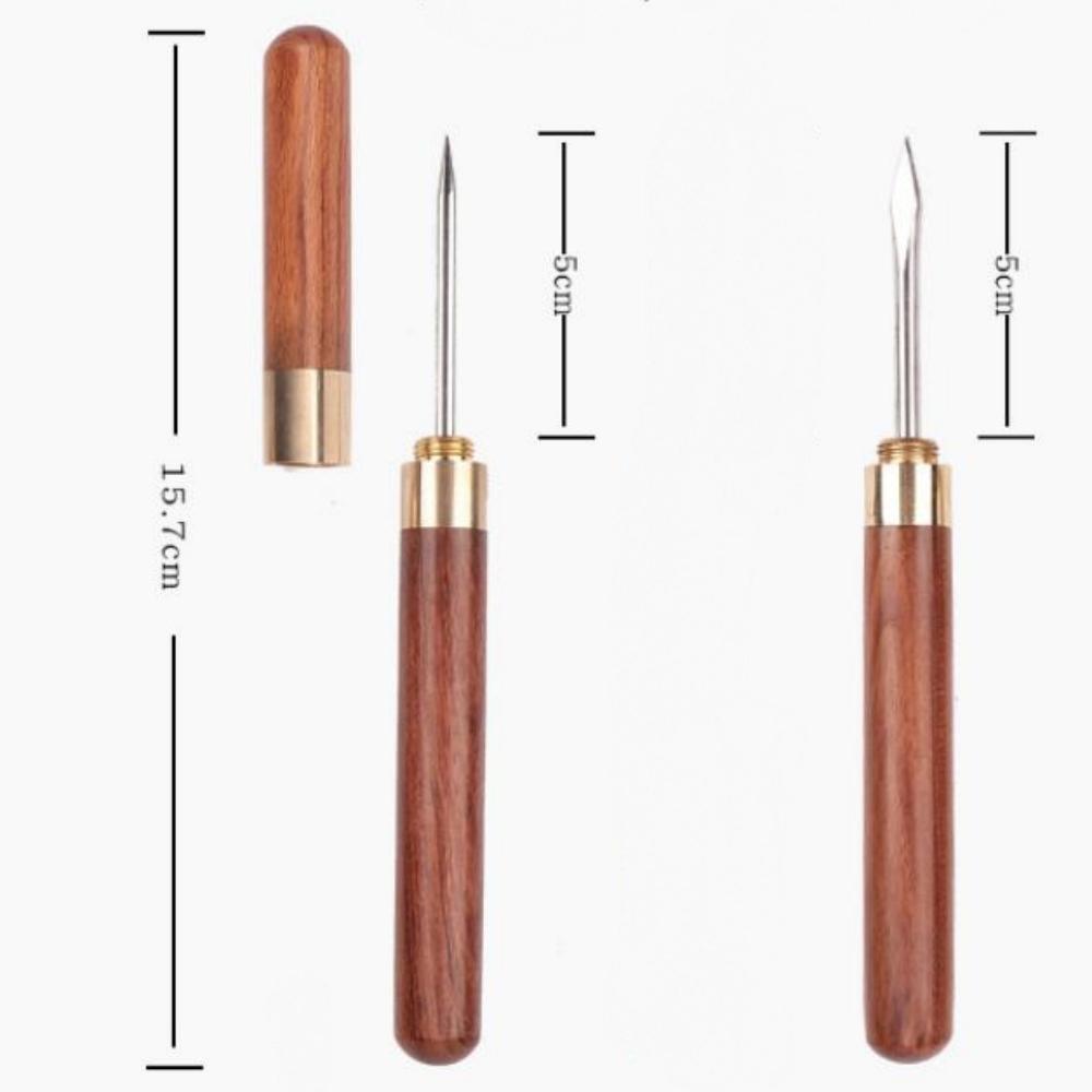 10pcs Wood Handle Tea Knife Needle Puerh Tea Brick Pick Professional Tool