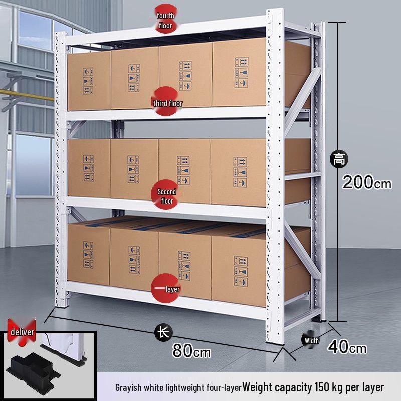 Multilayer Iron Cargo & Display Shelves for Storage