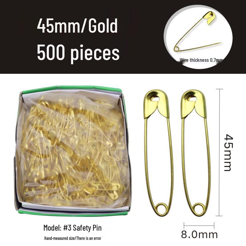 Metal Brooch Pin Clasp - Available in Small and Large Sizes with Free Shipping