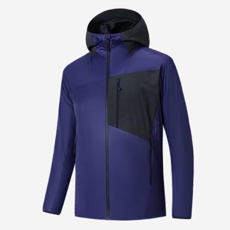 ANTA Men s Octa Lightweight Softshell Hooded Hiking Jacket XL