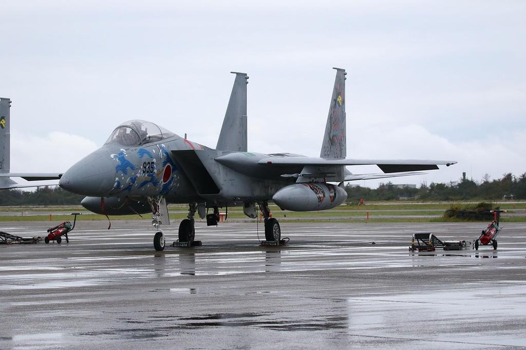 Platz 1/72 Japan Air Self-Defense Force F-15J Eagle 306th Squadron 2025 Komatsu Air Base Air Show Commemorative Paint Scheme Plastic Model Kit AC-108