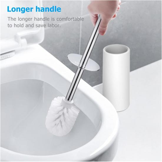 Toilet Brush and Bracket Set for Bathroom Toilet Cleaning Brush Set Toilet Brush Holder