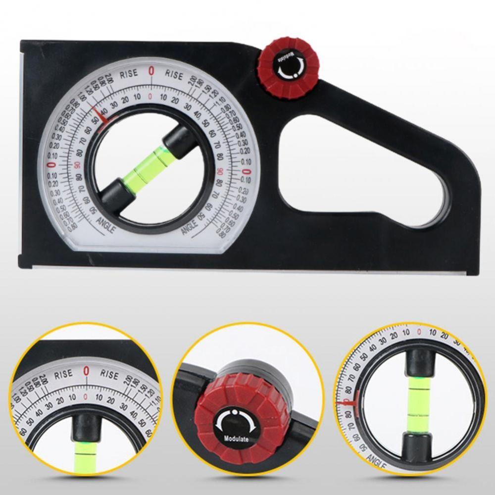 Angle Meter Slope Scale Level Gauge Tilt Level Meter Slope Measuring Ruler  Household