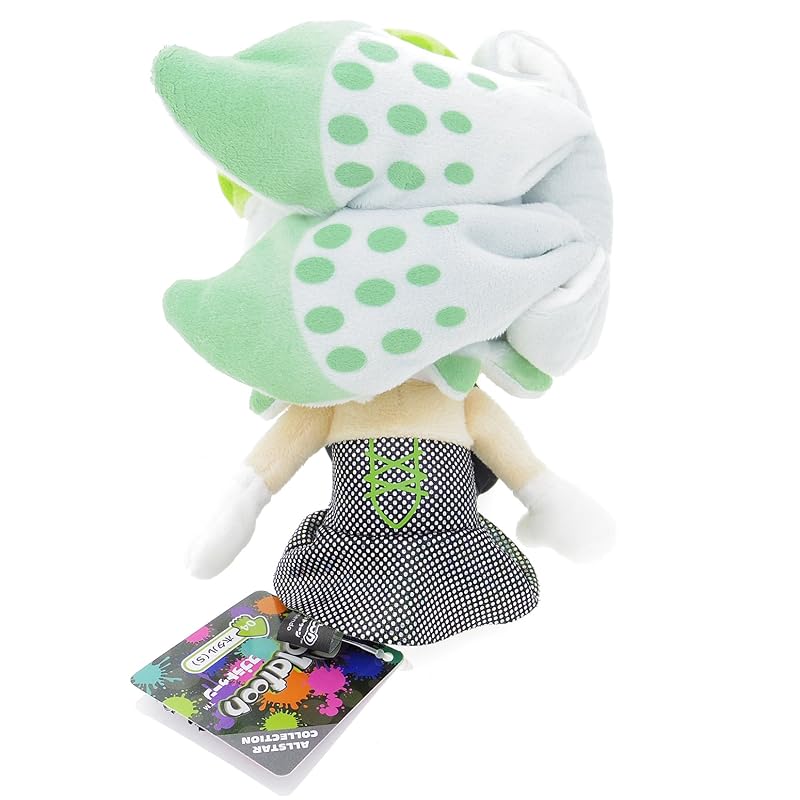 Sanei Boeki Splatoon ALL STAR COLLECTION Firefly (S) Plush Toy, W10 X D10 X H23cm, SP04