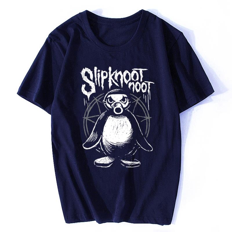 Новинка Футболка с пингвином Pingu Noot Noot для мужчин Хлопок Смешная футболка Пингвин Мем Смешные мультяшные футболки С коротким рукавом Повседневные топы футболка S