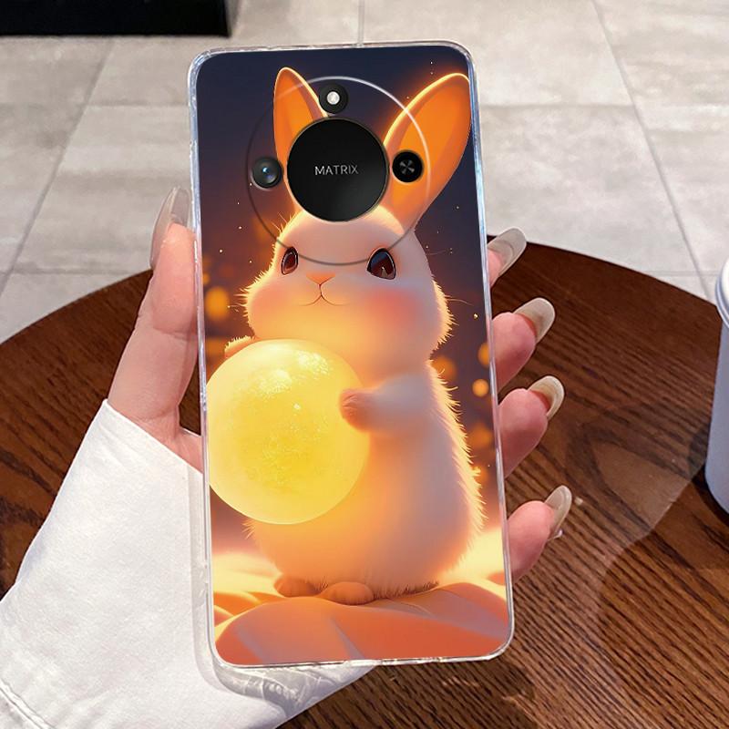 Casing For Honor X9c Smart 5G Luxury Dragon Cute Cool Boys Girls Phone Case Back Cover Honor X9cSmart Transparent Soft TPU Shell
