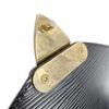 Louis Vuitton Epi Monceau Handbag Epi Leather Black Women M52792 Used