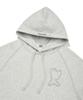 Stitch Kiki Logo Hoodie Light Grey