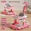 3-in-1 Multi-Functional Foldable Baby Walker, Anti-Rollover, for 6-18 Months