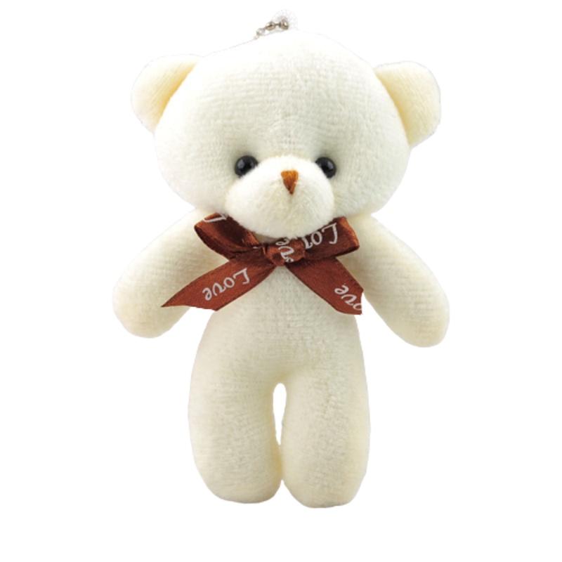 Plush Teddy Bear Toy Keychain Keyring Pendant Stuffed Doll Gift Kids Girlfriend