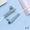 Universal Data Cable Protective Sleeve Silicone Anti-Break Charging Cable Protective Case With Dustproof Cover Cable Protector