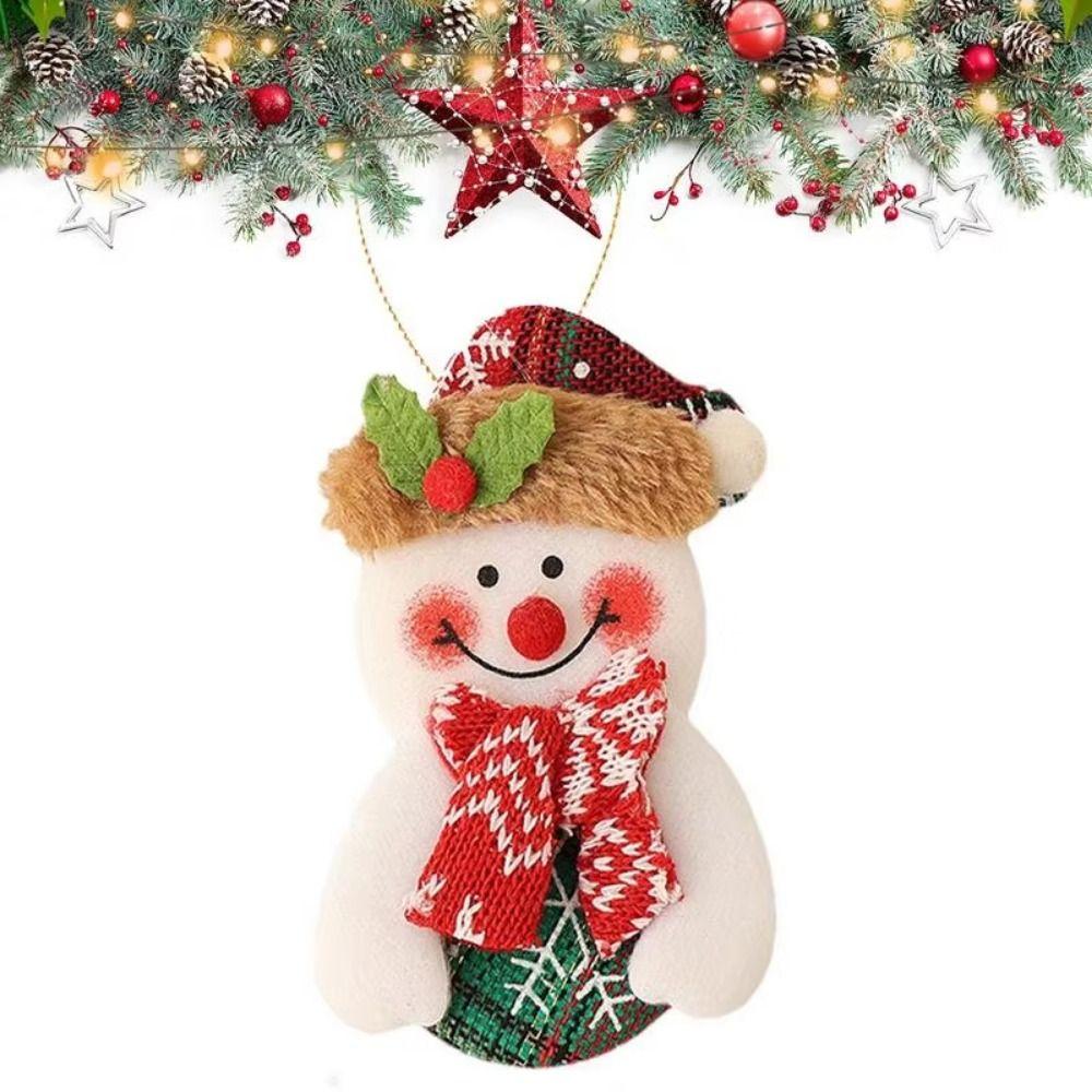 Creative Christmas Tree Pendant Crafts Xmas Hanging Decorations  Christmas Bell Decoration