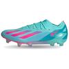 X Crazyfast.1 FG Firm Ground Slip Resistant Abrasion Resistant Soccer Shoes Men's Blue Pink ID0069