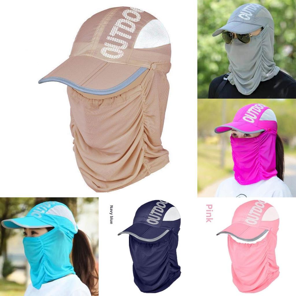 Sun Protection Baseball Cap With Uv Blocker For Outdoor Fishing And Hiking Enthusiasts
