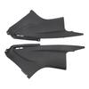 1 Pair Motorcycle Side Air Duct Cover Fairing Insert Black Left Right Fairing Deflector Cover for YZF R6 2003 to 2005