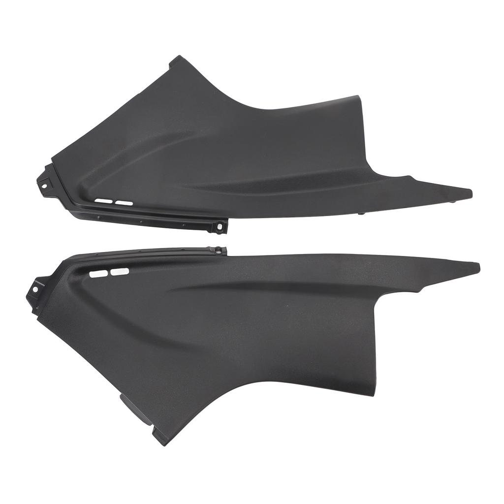 1 Pair Motorcycle Side Air Duct Cover Fairing Insert Black Left Right Fairing Deflector Cover for YZF R6 2003 to 2005