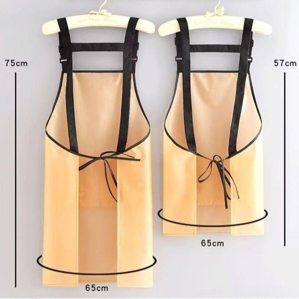 Oil Dirt Resistant Gardening Aprons TPU Working Clothes Portable Coffee Overalls  Kitchen Supplies