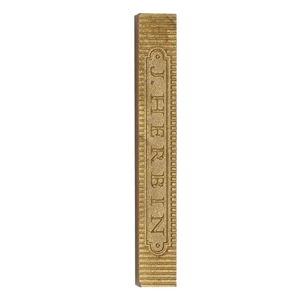 

Herbin Sealing Stamp Wax, Flexible, 4-Pack (Approx. 40 Uses), Gold, HERBIN hb33104