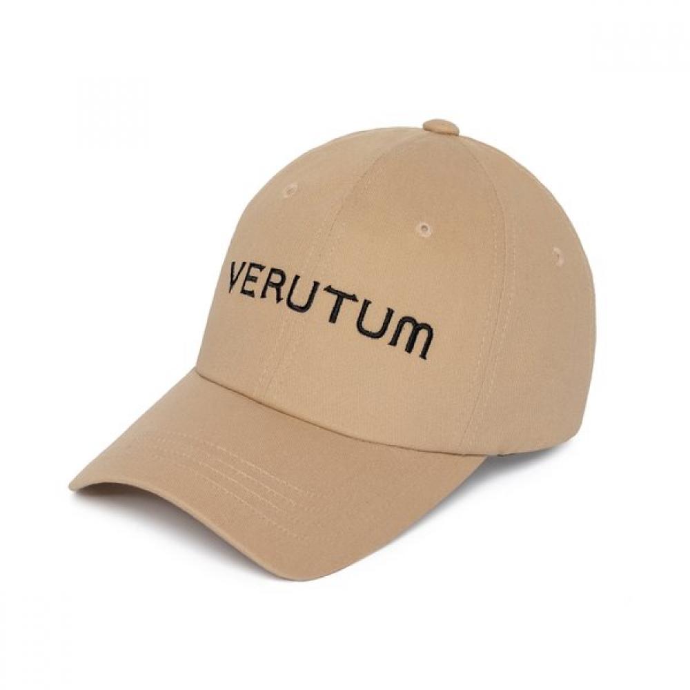 Verutum Front Logo Cap Beige Hw Bc009fl Single option